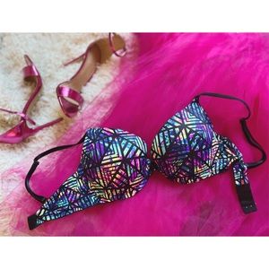 💖 PINK Victoria’s Secret Geometric Bra